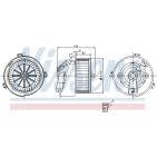 Pulseur d'Air Habitacle Pour Peugeot Boxer Fiat Citroën 1307830080 6441E4