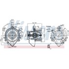 Pulseur d'Air Habitacle Pour Fiat Doblo Punto 46722956 46723716 46770817