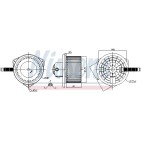 Pulseur d'Air Habitacle Pour Peugeot 4007 Citroën Mitsubishi 1607025680 6441CC
