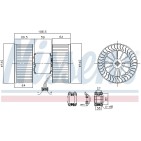 Pulseur d'Air Habitacle Pour BMW Série 3 E46 64118372797 64119204154 8372797