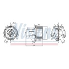 Pulseur d'Air Habitacle Pour Smart Fortwo 4518300108 4518301600 4518350007