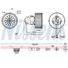 Pulseur d'Air Habitacle Pour BMW Série 5 F07 F10 F11 6 F06 F12 F13 Rolls-Royce