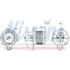 Pulseur d'Air Habitacle Pour Fiat 500 C 500E Fiorino Panda 77366917 77368879