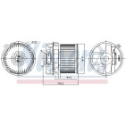 Pulseur d'Air Habitacle Pour Peugeot Toyota Aygo Citroën 1608174880 871030H010