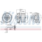 Pulseur d'Air Habitacle Pour Renault Modus 7701060014 7701060015 7701209802
