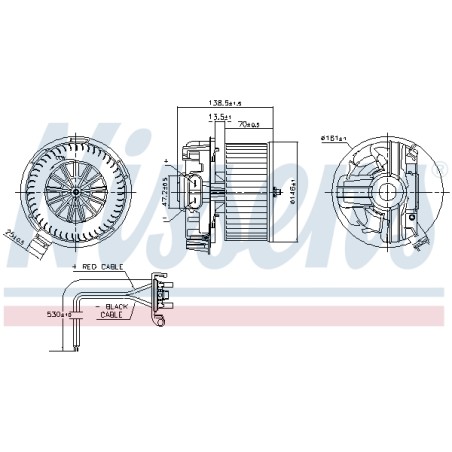 Pulseur d'Air Habitacle Pour Renault Modus 7701060014 7701060015 7701209802