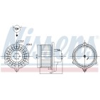 Pulseur d'Air Habitacle Pour Hyundai Tucson Tucson/SUV Kia Sportage