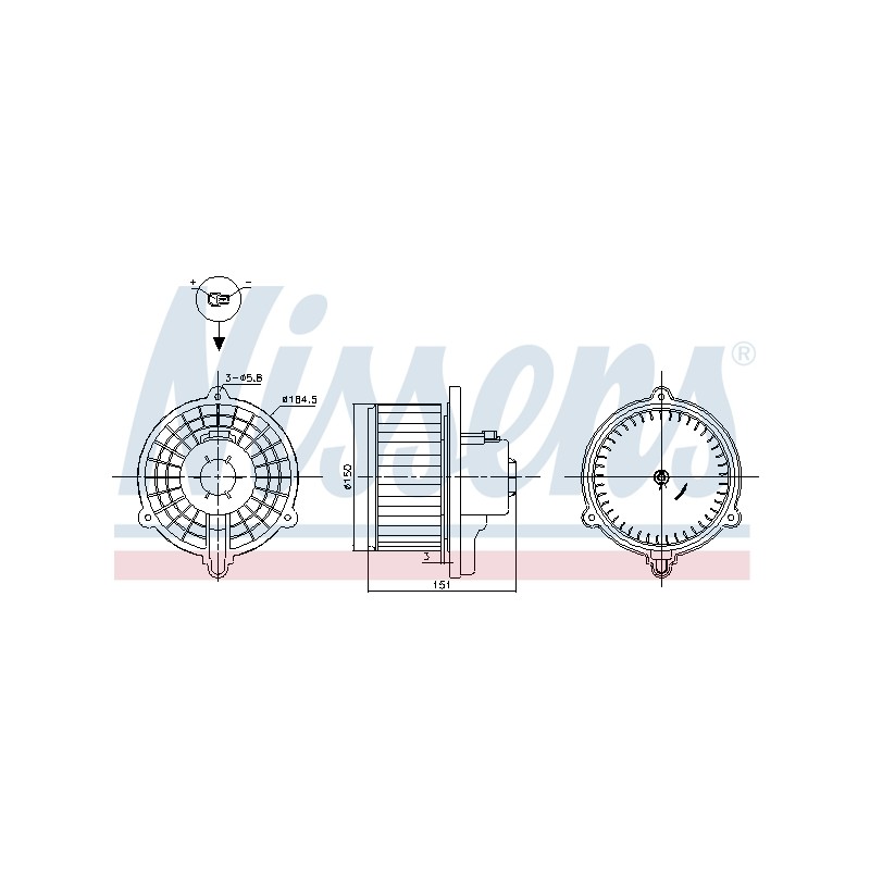 Pulseur d'Air Habitacle Pour Hyundai Tucson Tucson/SUV Kia Sportage