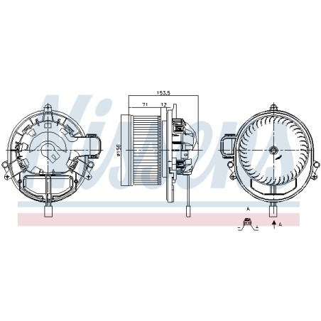 Pulseur d'Air Habitacle Pour BMW Série 1 F20 F21 2 F22, F87 F23 64119237557