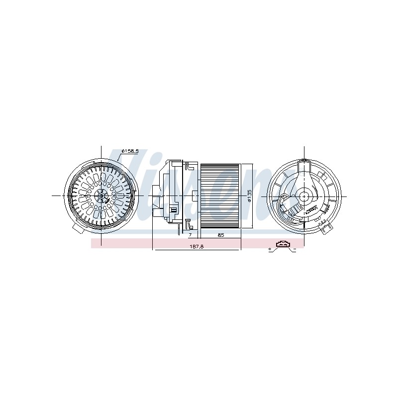Pulseur d'Air Habitacle Pour Renault Duster Logan I II Sandero Thalia III Dacia