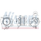 Pulseur d'Air Habitacle Pour Fiat Doblo Fiorino Linea Qubo Tipo 77364529