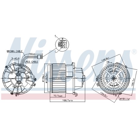 Pulseur d'Air Habitacle Pour BMW i3 Série 1 F40 2 F44 F45 F46 X1 Van X2 Mini