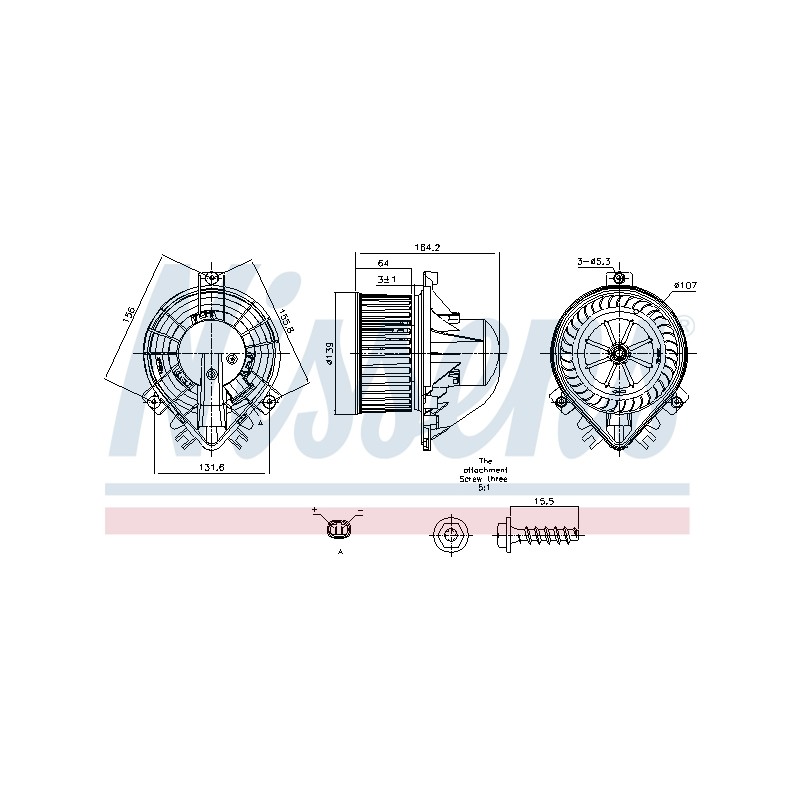 Pulseur d'Air Habitacle Pour Mini Mini 64111497538 67326935371