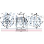 Pulseur d'Air Habitacle Pour VW Caddy Golf I Jetta Passat Scirocco Audi 80 90