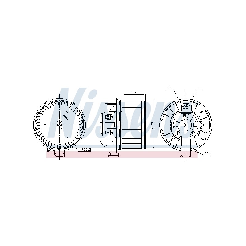 Pulseur d'Air Habitacle Pour VW Load UP UP! Seat Mii Skoda 1S1819015A 1S1819015D