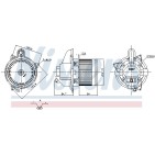 Pulseur d'Air Habitacle Pour Renault Dokker Express Dacia