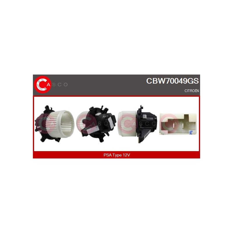 Pulseur d'Air Habitacle Pour Citroën C4 Picasso II