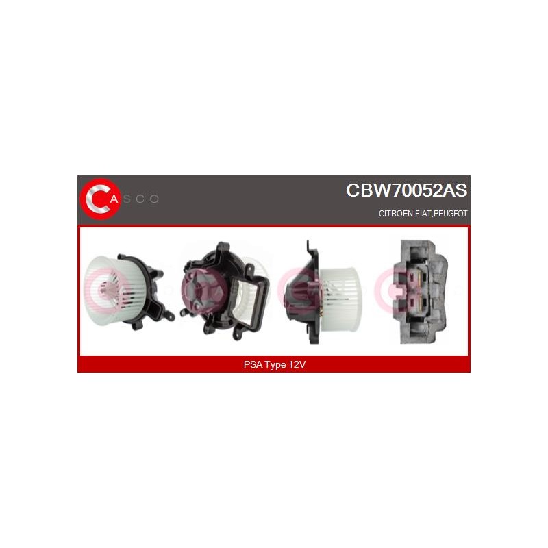 Pulseur d'Air Habitacle Pour Peugeot 3008 5008 Fiat Scudo Citroën DS5