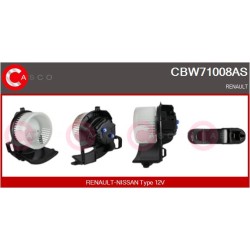 Pulseur d'Air Habitacle Pour Renault Clio II 7701057683