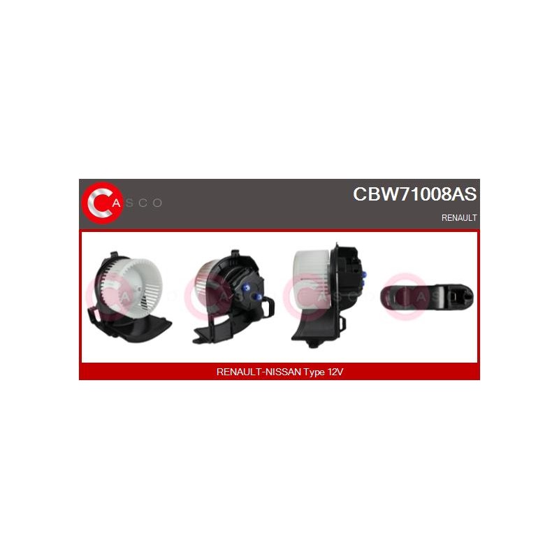 Pulseur d'Air Habitacle Pour Renault Clio II 7701057683