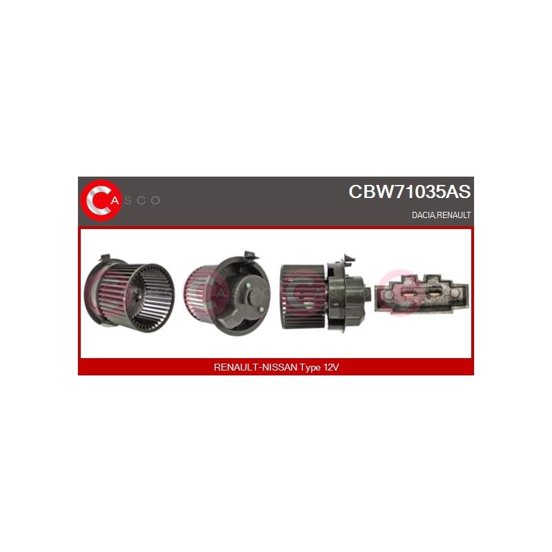 Pulseur d'Air Habitacle Pour Renault Clio IV Logan II Dacia Sandero II