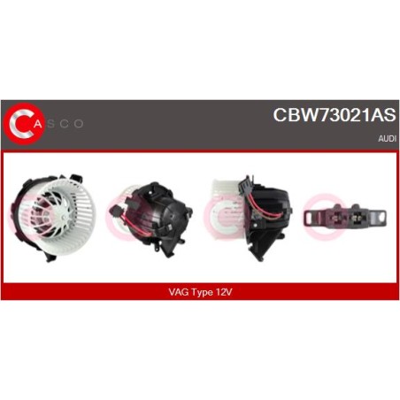 Pulseur d'Air Habitacle Pour Audi A4 A5 Q5