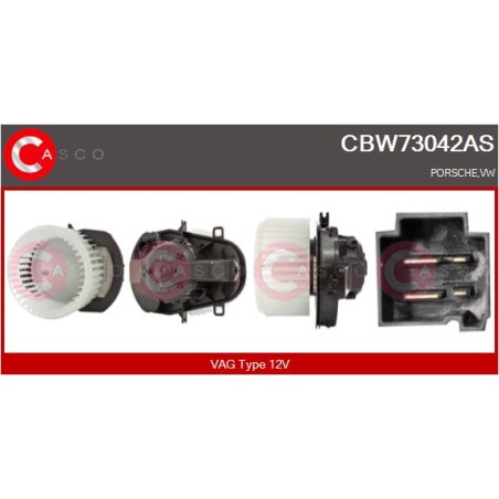 Pulseur d'Air Habitacle Pour VW Touareg Porsche Cayenne 7P0820021F 95857234200