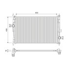 Radiateur Refroidissement Moteur Pour Peugeot 308 II BMW Opel Fiat 1610017680