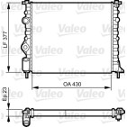 Radiateur Refroidissement Moteur Pour Renault Dacia Nissan 8660000459 7700838134