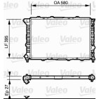 Radiateur Refroidissement Moteur Pour Alfa Romeo 156