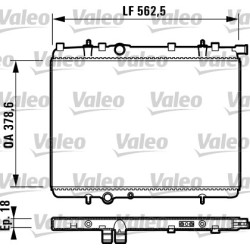 Radiateur Refroidissement Moteur Pour Peugeot 206 206+ 1330-F3 1330-G0 1330-Y3