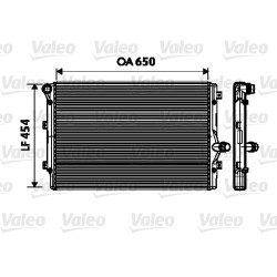 Radiateur Refroidissement Moteur Pour VW Audi Seat Skoda 3C0121253AL 1K0121251AB