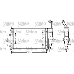 Radiateur Refroidissement Moteur Pour Fiat Punto 51714679