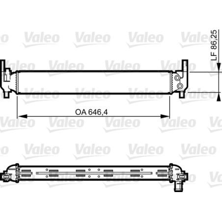 Radiateur Refroidissement Moteur Pour VW Audi Seat Skoda 6R0145805E 6R0145805H