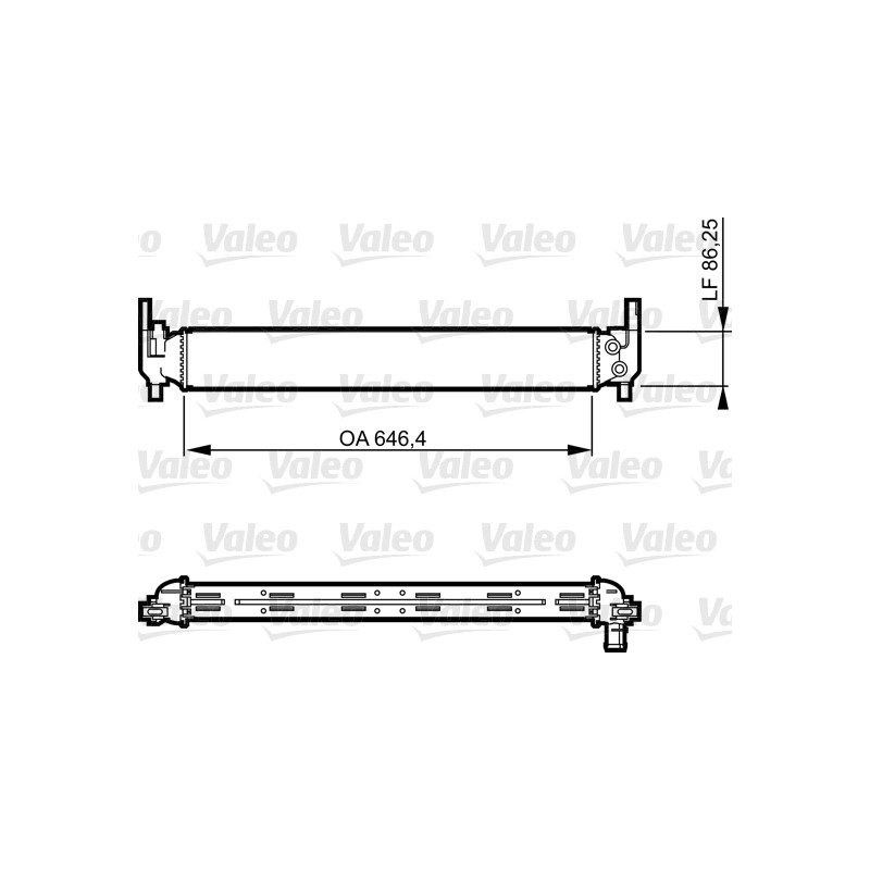 Radiateur Refroidissement Moteur Pour VW Audi Seat Skoda 6R0145805E 6R0145805H