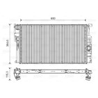 Radiateur Refroidissement Moteur Pour BMW i3 Série 1 F20 F21 7600520-01