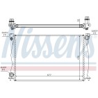 Radiateur Refroidissement Moteur Pour Audi A6 4F0.121.251E 4F0.121.251N