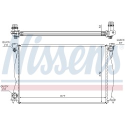 Radiateur Refroidissement Moteur Pour Audi A6 4F0.121.251E 4F0.121.251N