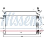 Radiateur Refroidissement Moteur Pour Audi A4 8E0.121.251Q 8E0121251K