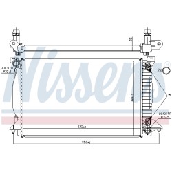 Radiateur Refroidissement Moteur Pour Audi A4 8E0.121.251Q 8E0121251K
