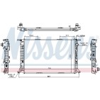 Radiateur Refroidissement Moteur Pour Audi A4 A5 8K0.121.251J