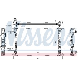Radiateur Refroidissement Moteur Pour Audi A4 A5 A6 Q3 Q5 8K0121251L 8K0121251R