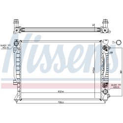 Radiateur Refroidissement Moteur Pour Audi A6 Allroad 4B0.121.251S 4B0121251Q