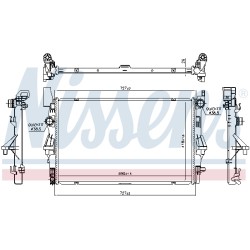 Radiateur Refroidissement Moteur Pour MERCEDES Marco Polo Camper Vito