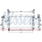 Radiateur Refroidissement Moteur Pour MERCEDES Marco Polo Camper Vito