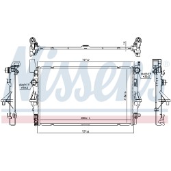 Radiateur Refroidissement Moteur Pour MERCEDES Marco Polo Camper Vito