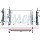 Radiateur Refroidissement Moteur Pour Ford C-Max II Focus III Grand Kuga 1889730
