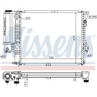 Radiateur Refroidissement Moteur Pour BMW Série 5 E39 17111432819 17111740695
