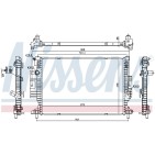 Radiateur Refroidissement Moteur Pour Ford C-Max II Focus III Grand Kuga 1857556