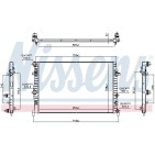 Radiateur Refroidissement Moteur Pour VW Audi A3 Seat Leon Skoda 5Q0121251EA